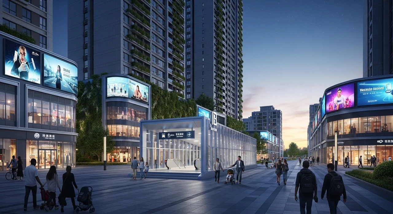 다산신도시 상권: 지하철 8호선 다산역과 젊은 소비층의 집결지