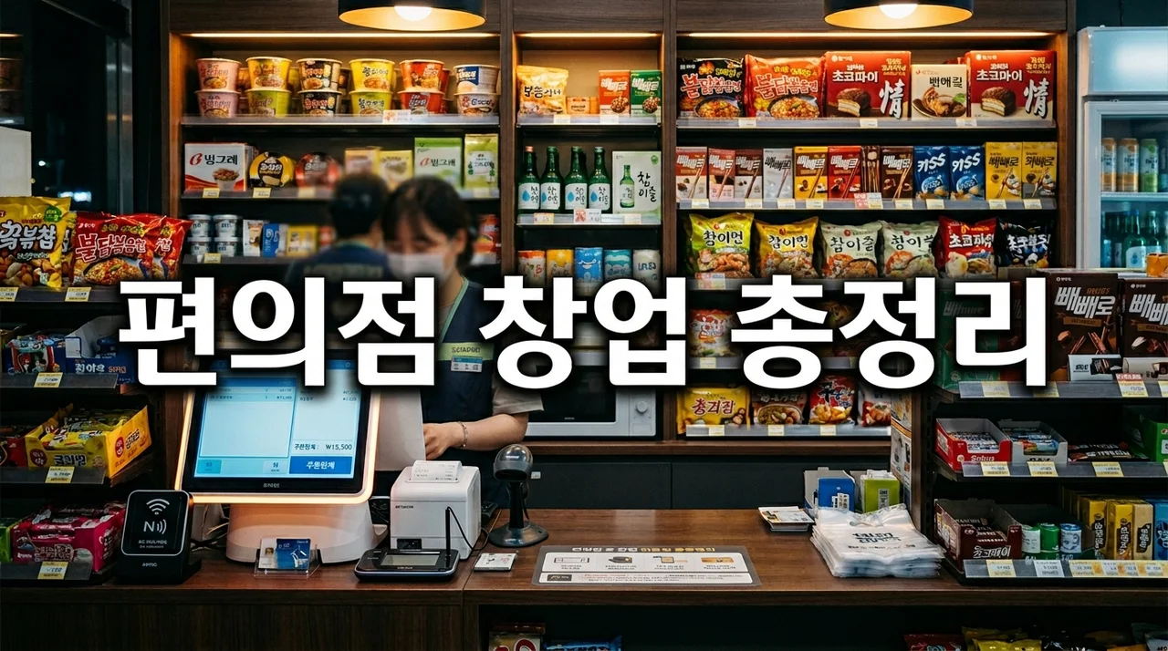 편의점 창업 비용부터 현실적인 순수익 계산법 총정리