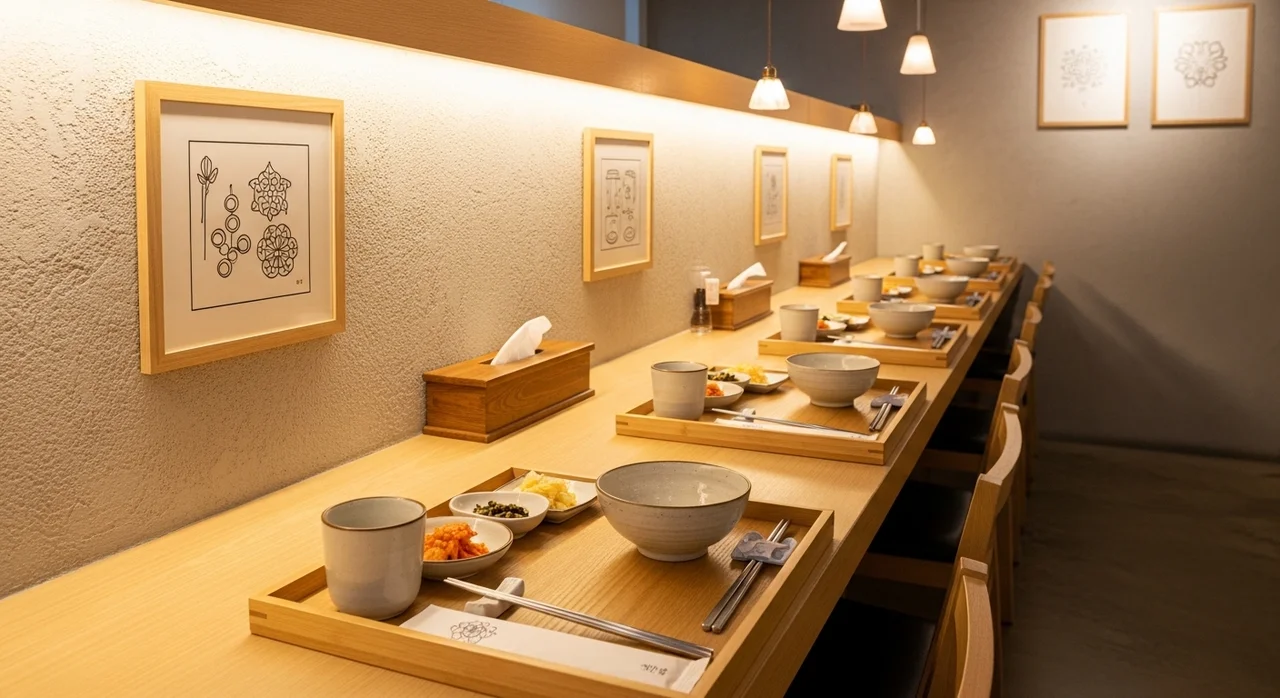 추천 창업 아이템 2: 회전율이 핵심인 1인용 한식 전문점