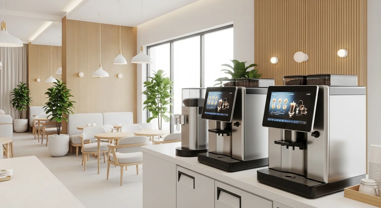 추천 창업 아이템 3: 인건비 제로, 무인 하이브리드 카페 및 디저트 샵