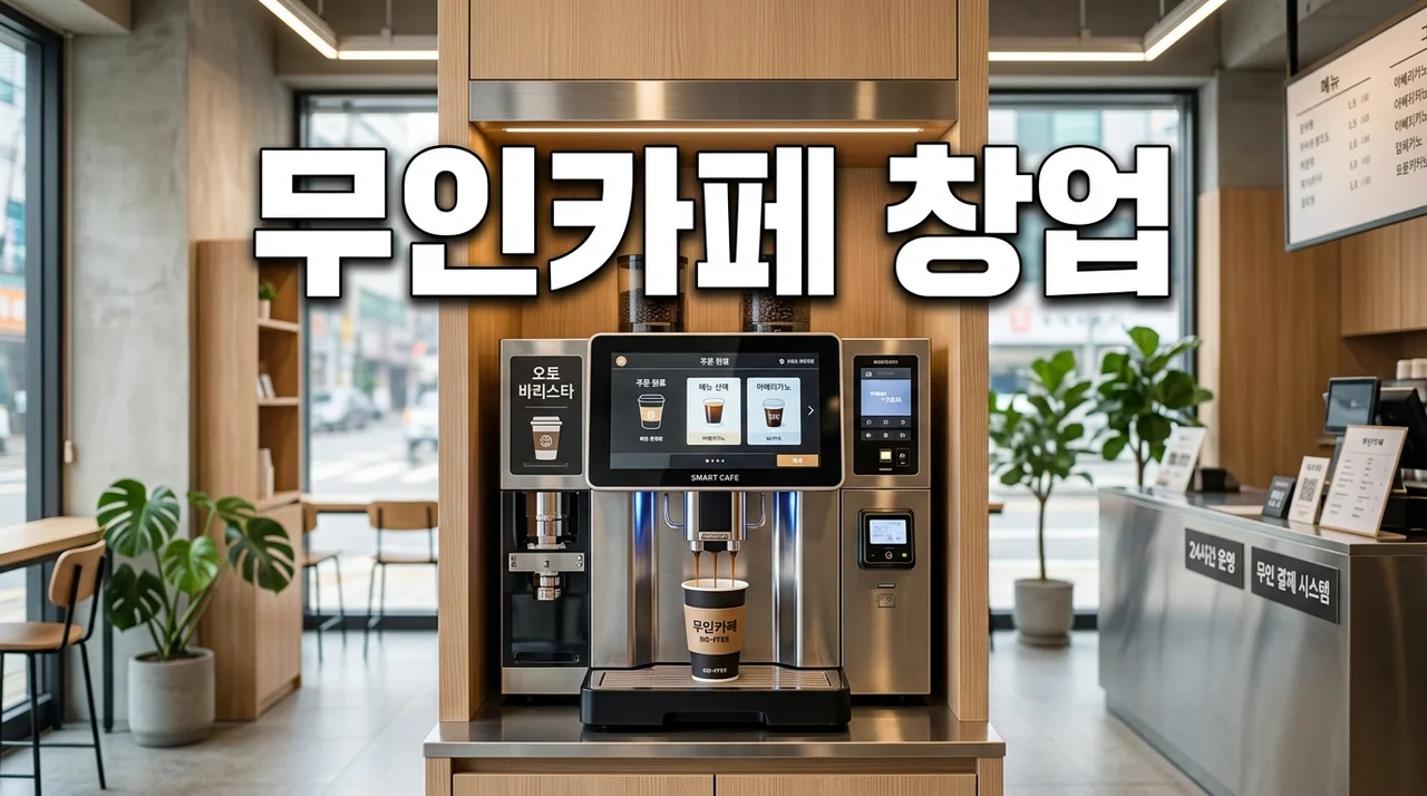 무인카페 창업비용부터 수익률 분석, 성공적인 관리 노하우 완벽 정리