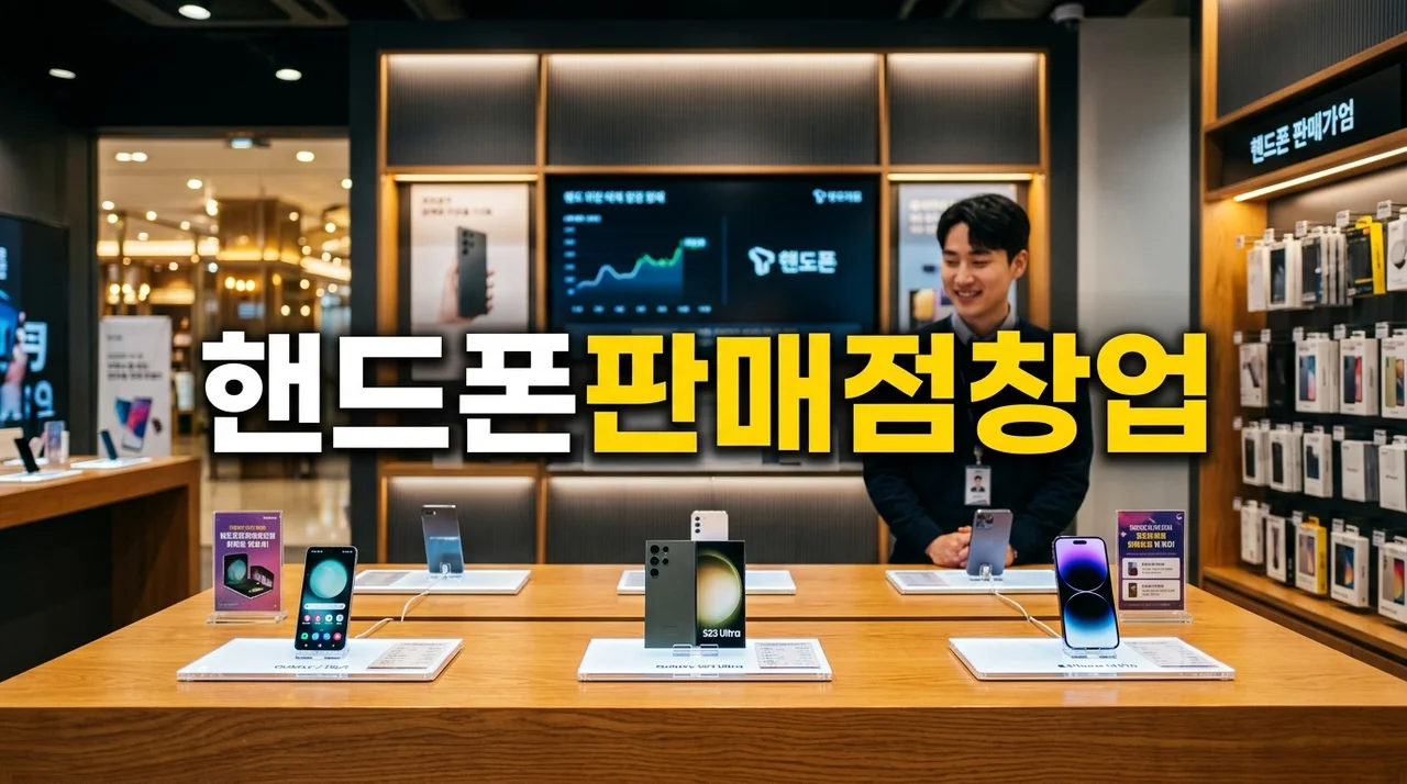 핸드폰판매점창업 비용과 수익 구조 총정리: 소자본 성공 노하우
