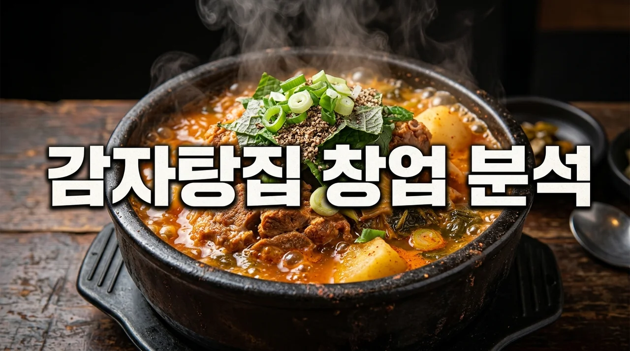 감자탕집 창업 비용 및 수익 완벽 분석 (정부지원금 1억 꿀팁)