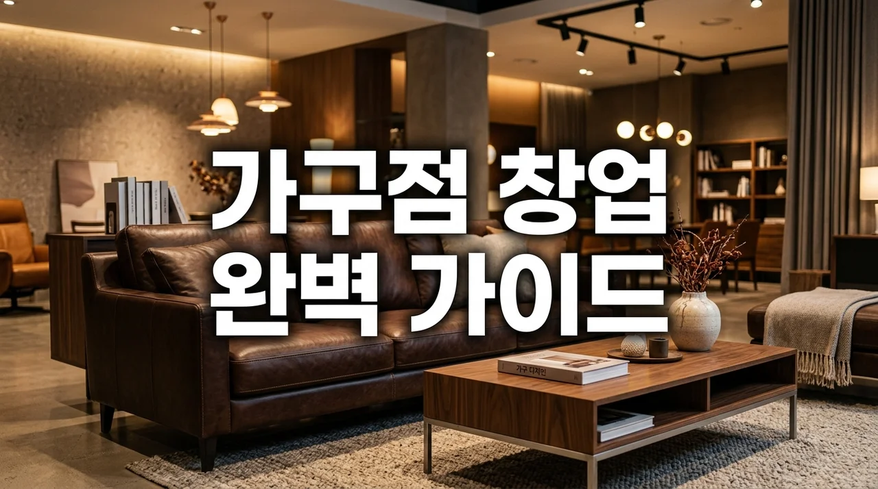 가구점창업 완벽 가이드: 상권분석부터 공장직영 사입 노하우까지
