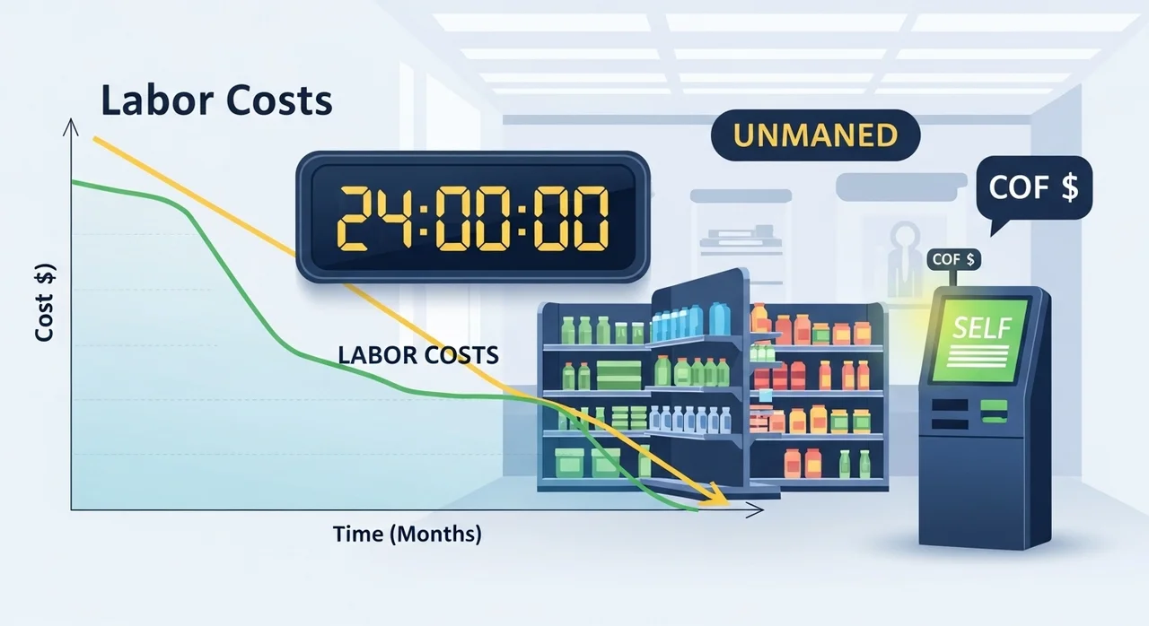 무인창업의 매력적인 장점들