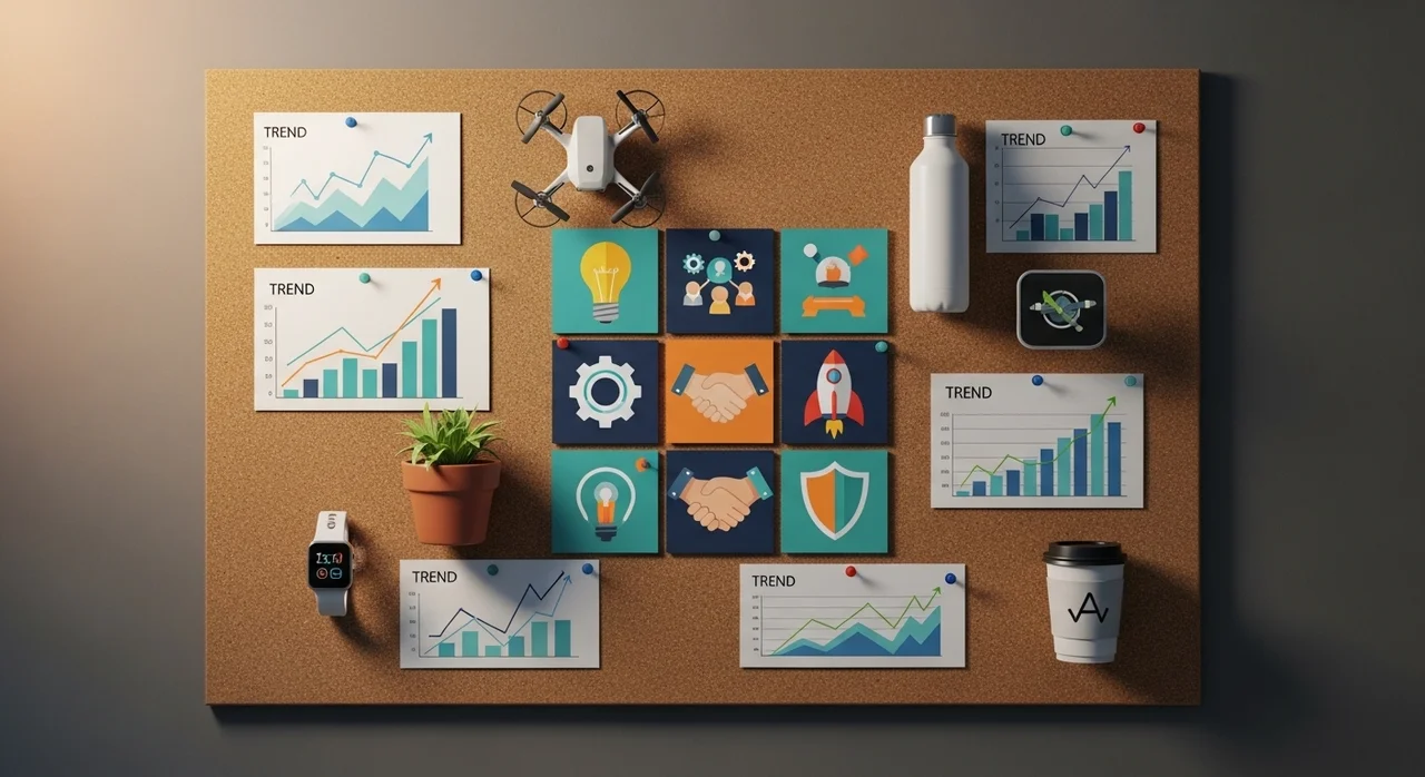 1단계: 시장 트렌드에 맞는 유망 아이템 선정