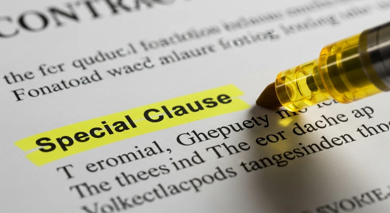 6. 특약 사항: 나를 지키는 최후의 보루