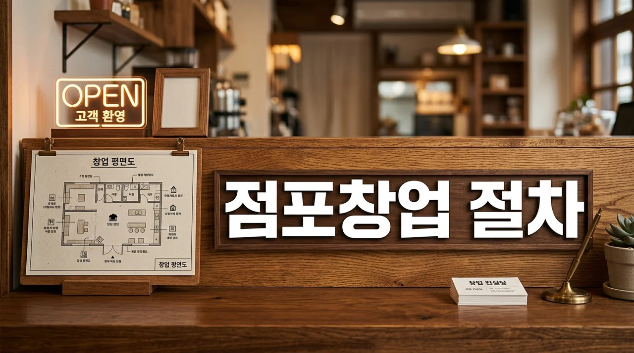 점포창업 절차 한눈에 보기: 성공적인 매장 오픈을 위한 7단계 완벽 가이드