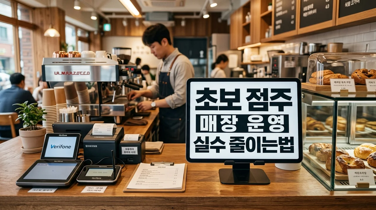 초보 점주 매장 운영 실수 줄이는법: 실패를 막는 5가지 핵심 노하우