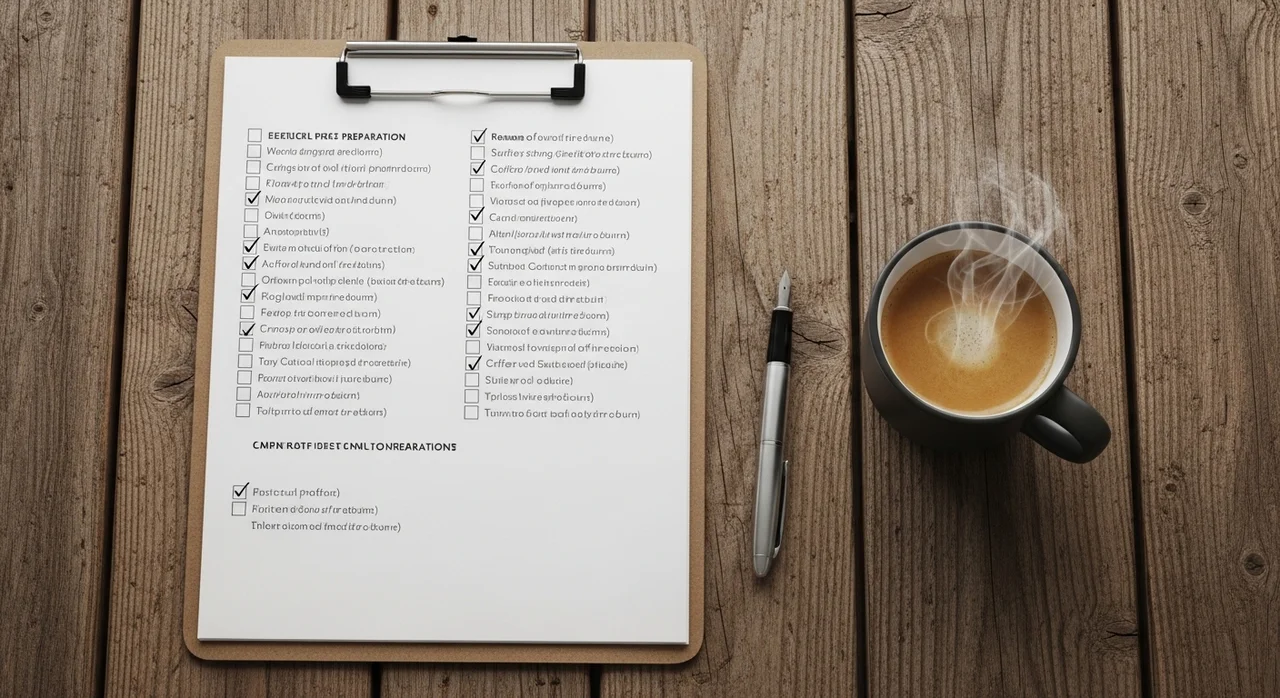 담당자 상담 시 반드시 확인해야 할 체크리스트