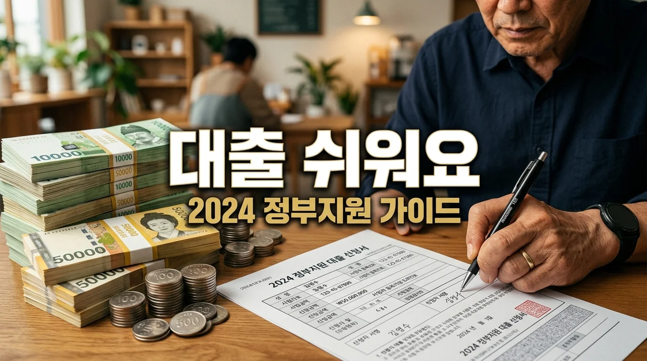 소상공인 대출 2024: 정부지원 자금 신청부터 조건, 서류 총정리