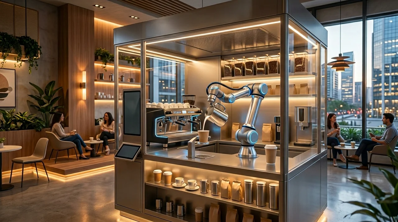 무인로봇카페창업비용 총정리: 1억으로 월 수익 300만 원 가능할까?