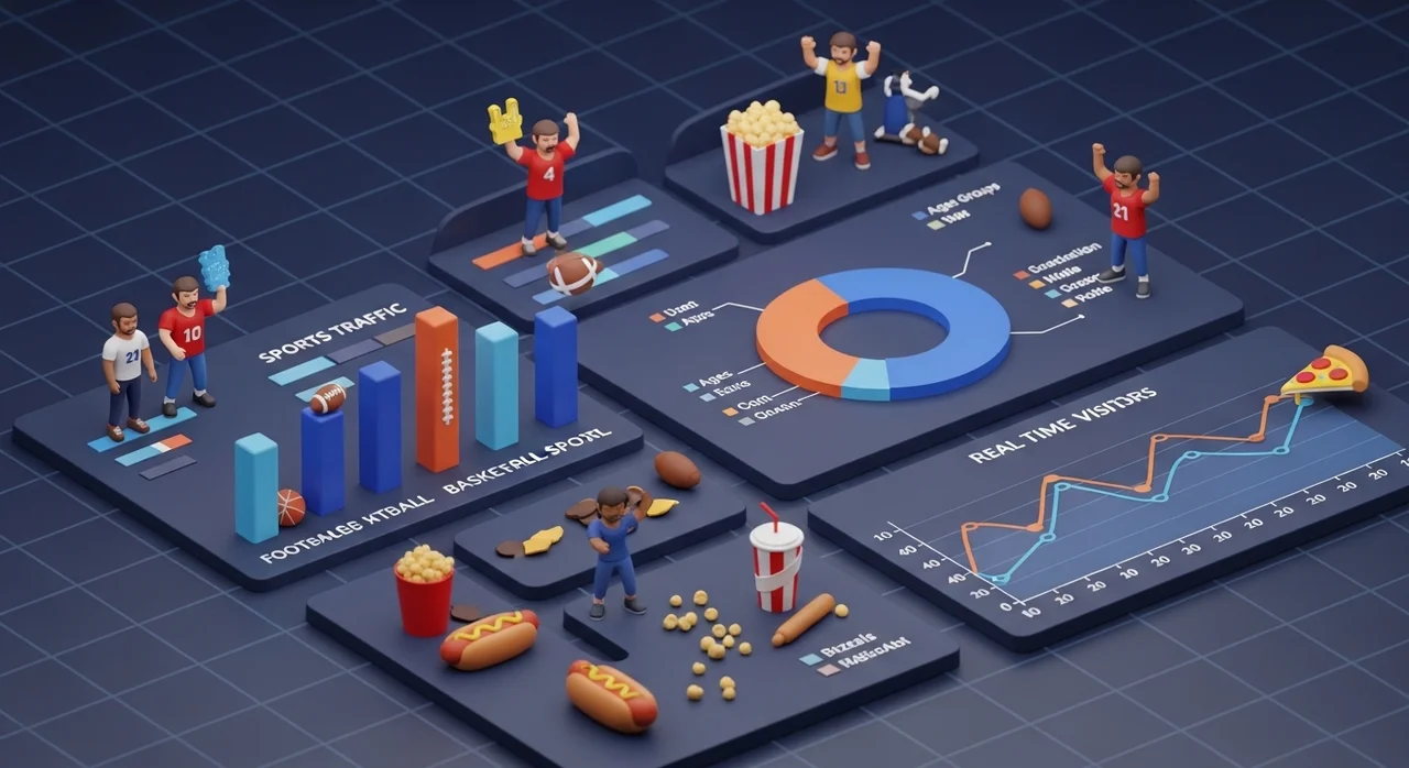 한눈에 보는 잠실야구장 상권 특징 요약