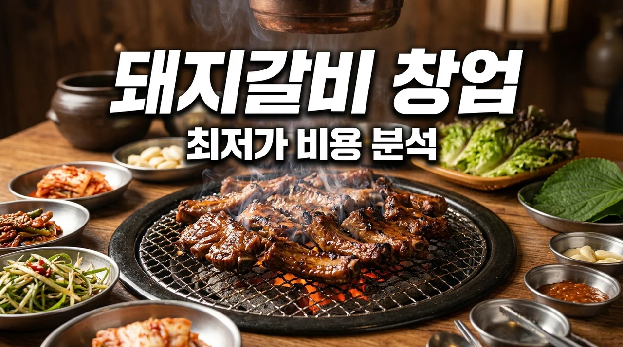 초저가 돼지갈비 창업비용 총정리! 소자본으로 성공하는 실전 가이드