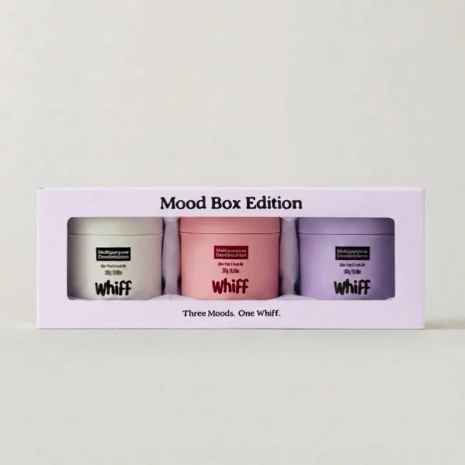 위프 탈취제 Mood Box 선물세트 WHIFF 화장실 담배 새집증후군 홀애비 소변기 초강력 냄새 제거 VER2