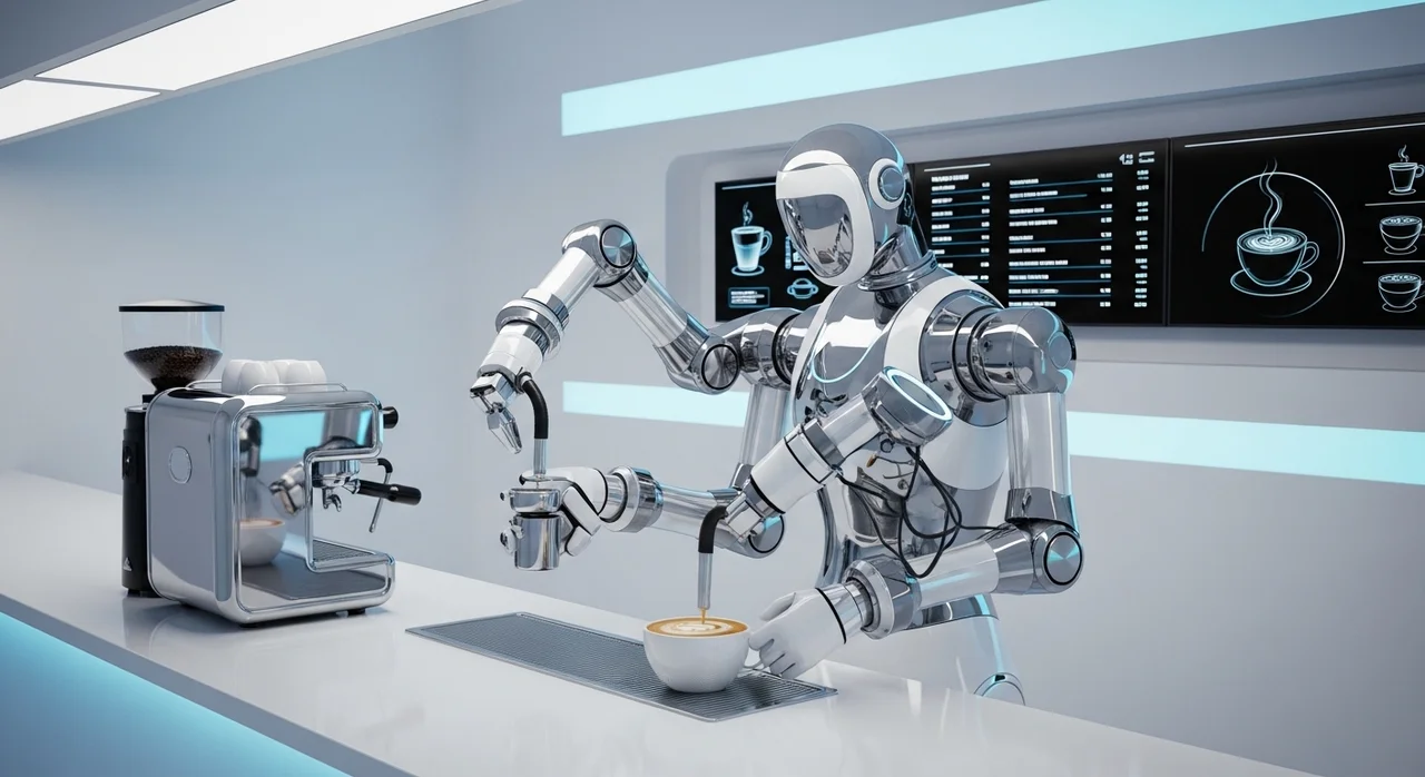 기술이 만드는 기회, AI 무인 스토어와 로봇 카페