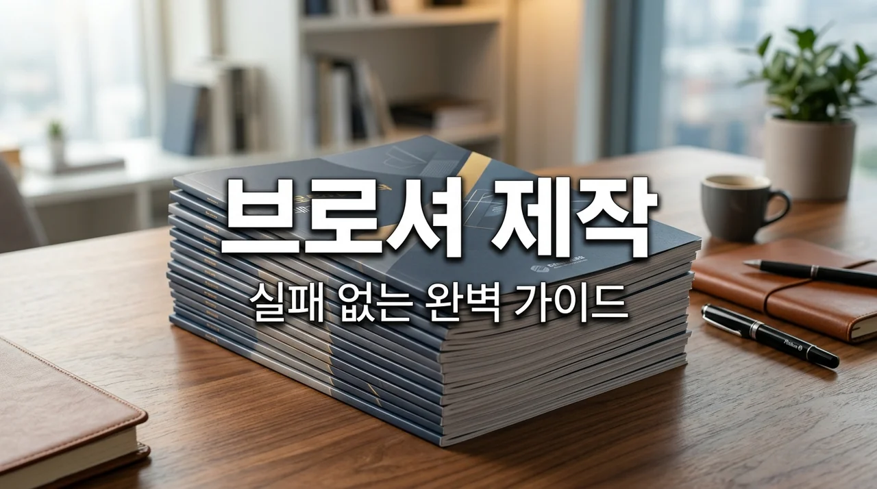 브로셔제작 가이드: 비용 절감과 홍보 효과 극대화하는 5가지 전략