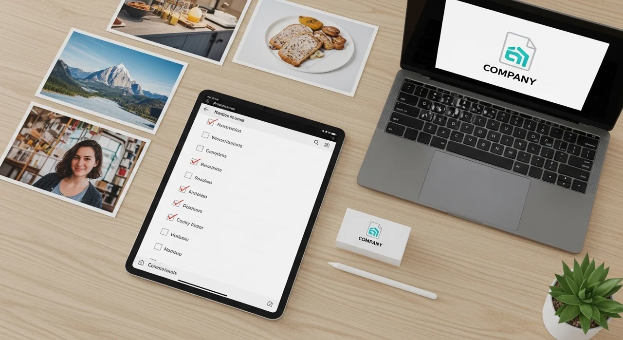 브로셔제작 의뢰 전 준비물 체크리스트