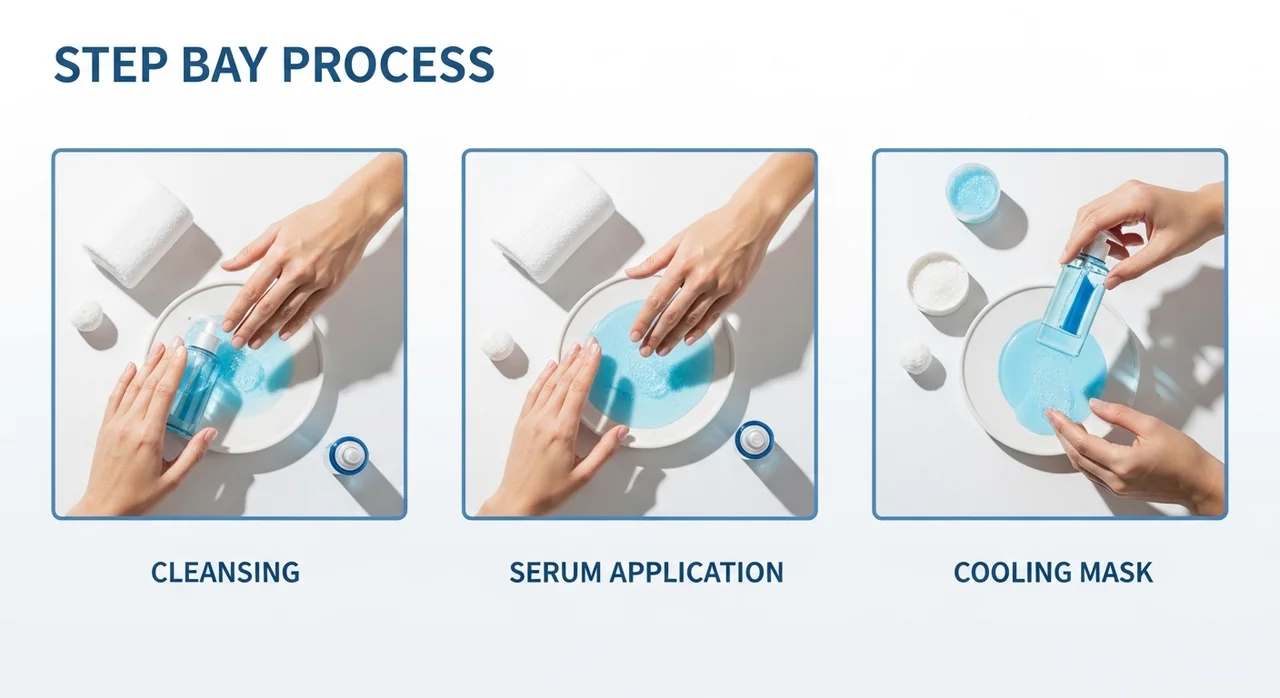 피부를 바꾸는 슈퍼젝션 관리 절차