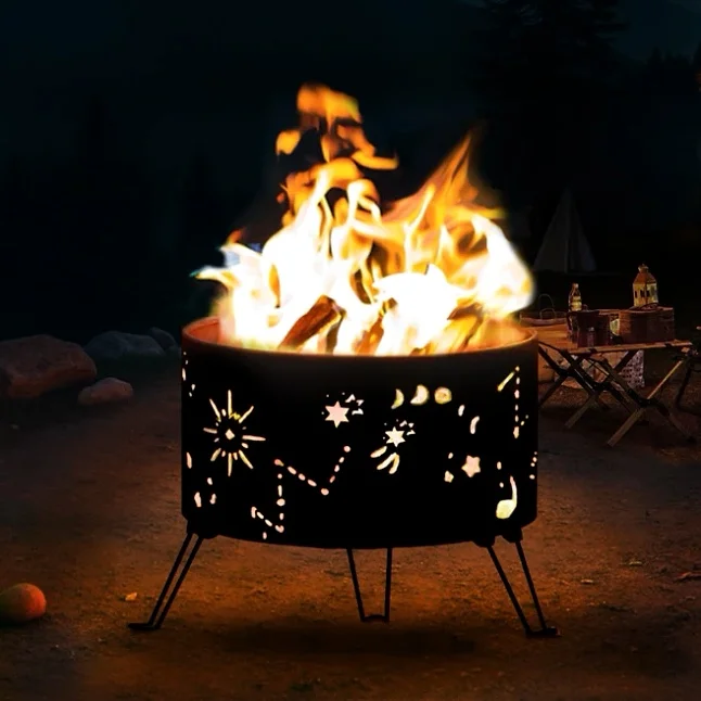 코멧 아웃도어 접이식 별빛 화로대 대형 + 수납가방