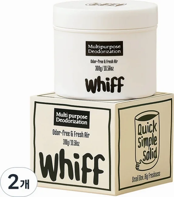 WHIFF 위프 탈취제 화장실 집안 방 홀애비 실내 악취 냄새 탈취제 제거제 천연 편백 오일 함유