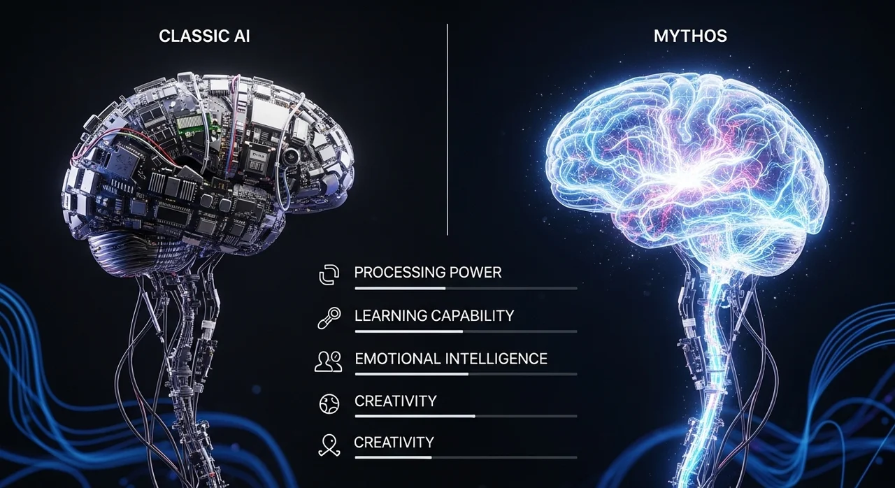 미토스(Mythos) 모델의 주요 특징과 기존 클로드 비교