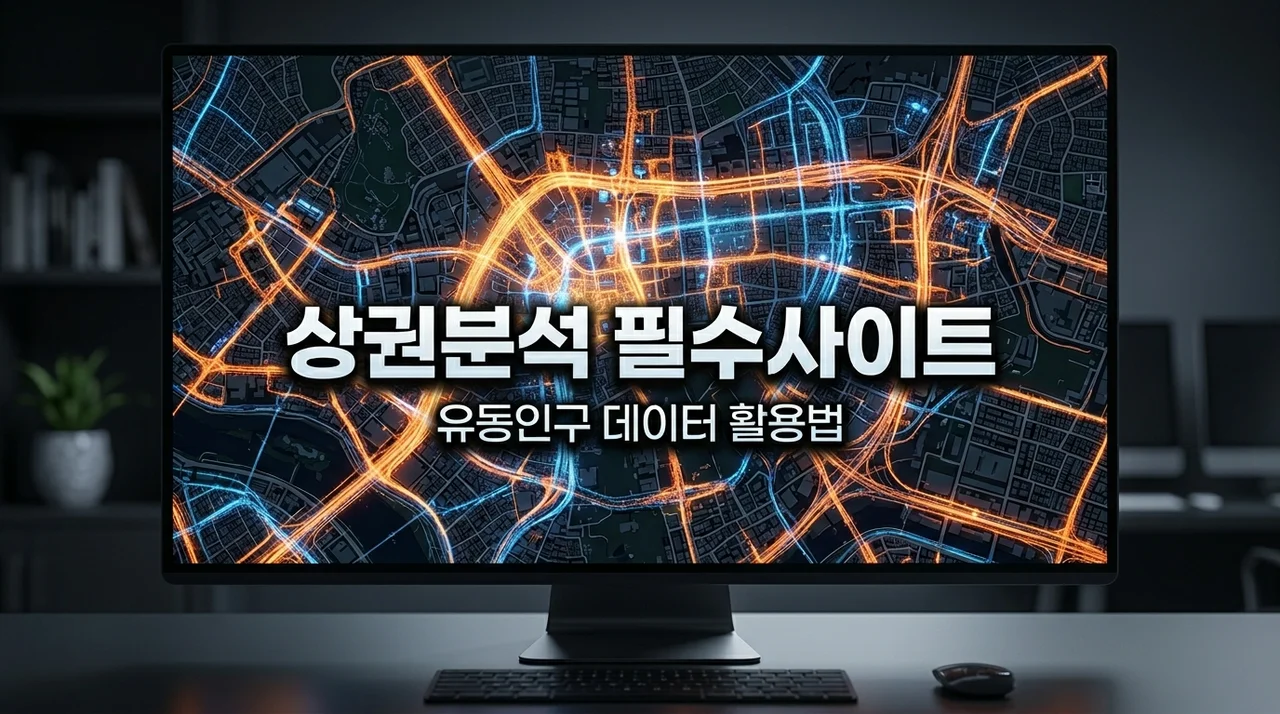 유동인구분석사이트 추천 TOP 3 및 상권 분석 실전 활용 가이드