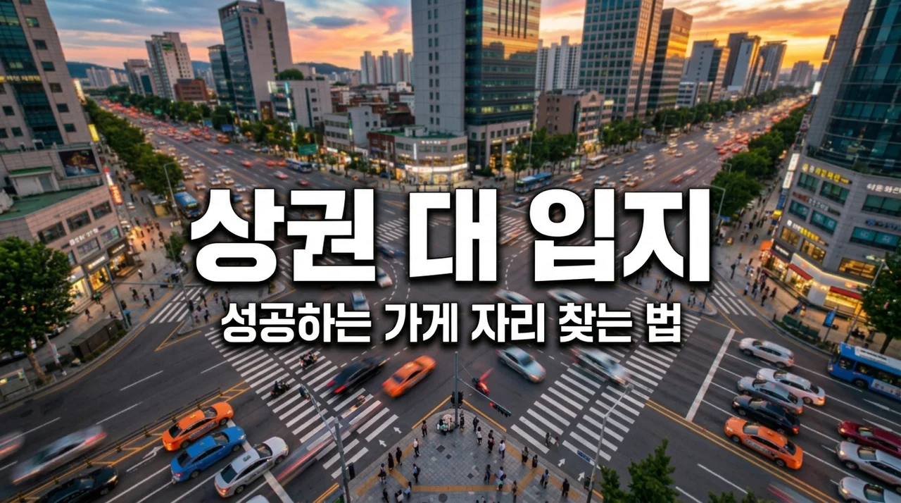 상권분석 기초 02: 상권과 입지의 차이 이해하기, 성공의 핵심은?