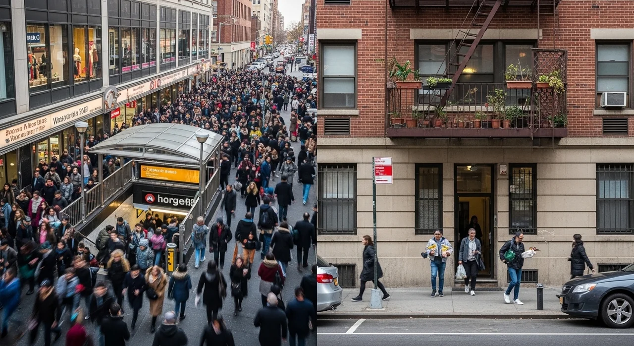 사람만 많으면 장사가 잘될까요? 유동인구와 상주인구의 본질
