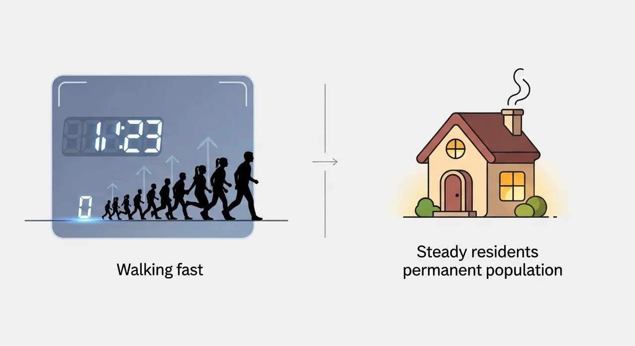 유동인구 vs 상주인구, 한눈에 비교하기