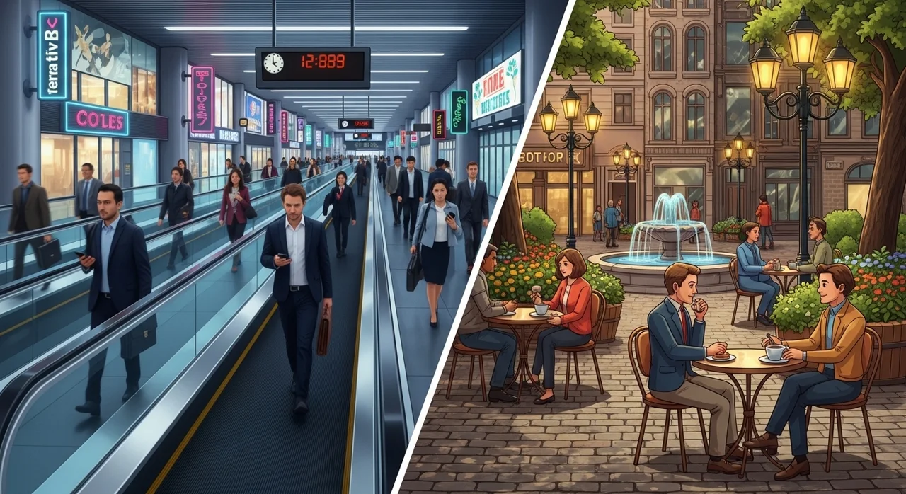 동선의 법칙: 흐르는 자리 vs 고이는 자리