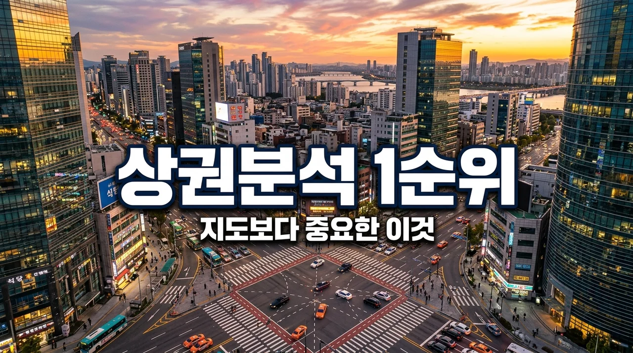 상권분석 기초 06 - 상권을 볼 때 가장 먼저 확인해야 할 1순위 요소