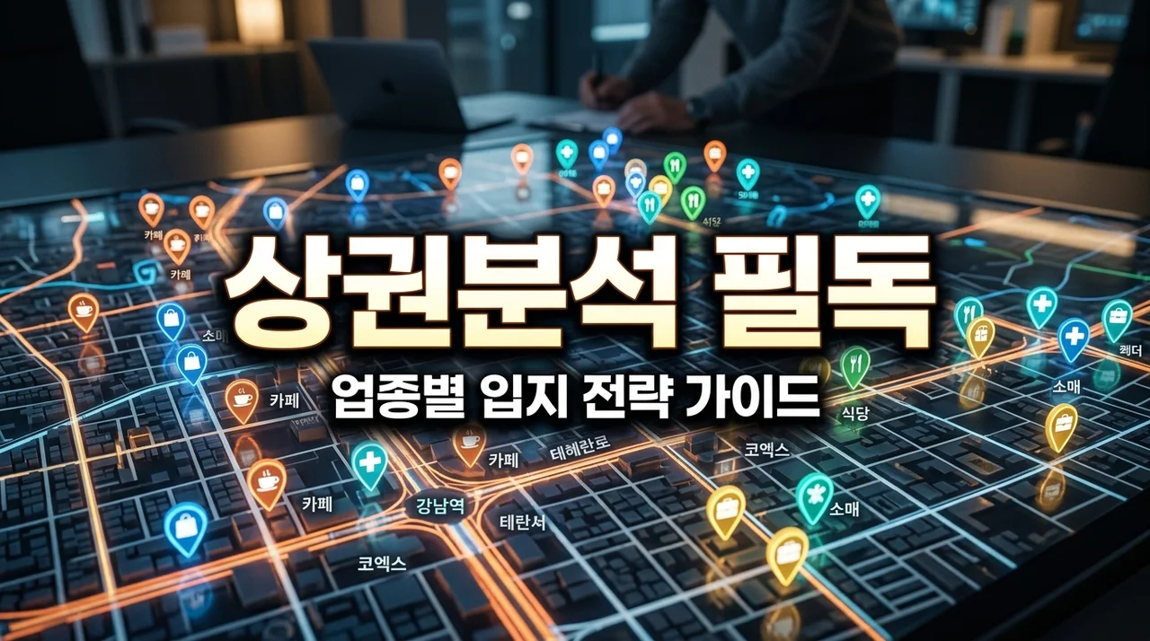 상권분석 기초 07: 업종에 따라 달라지는 상권의 특징과 입지 전략