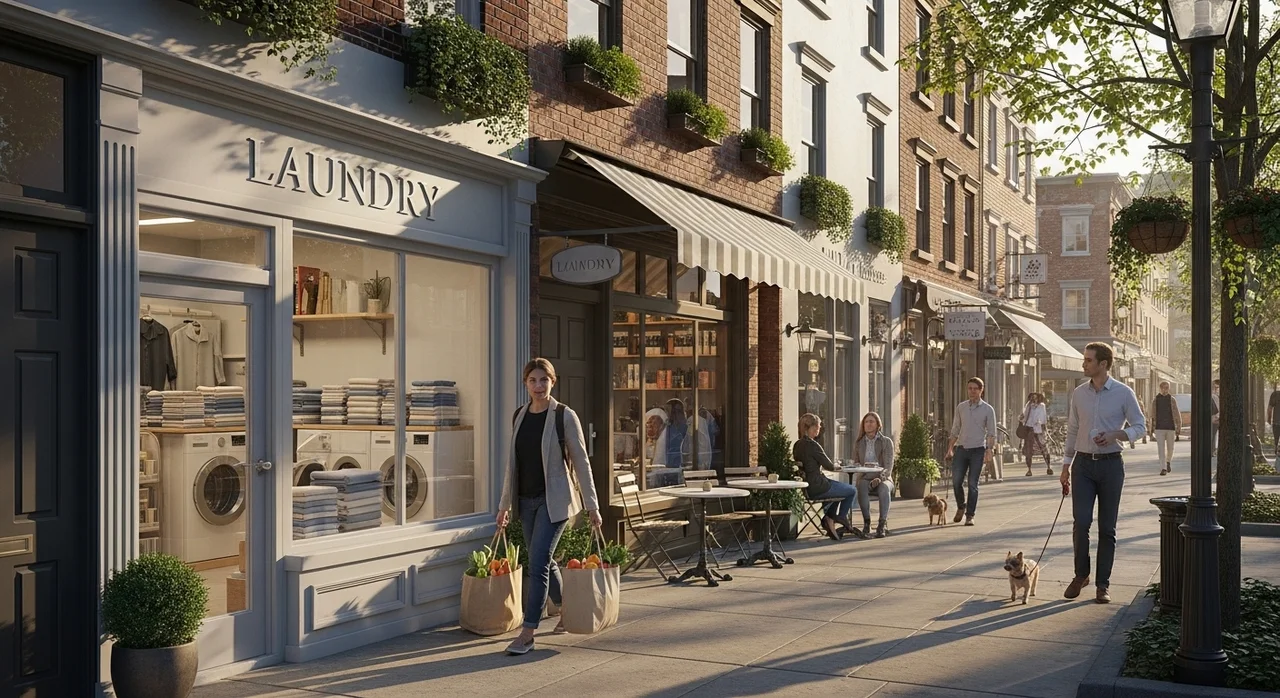 주거 상권: 안정적인 배후 세대가 핵심인 곳