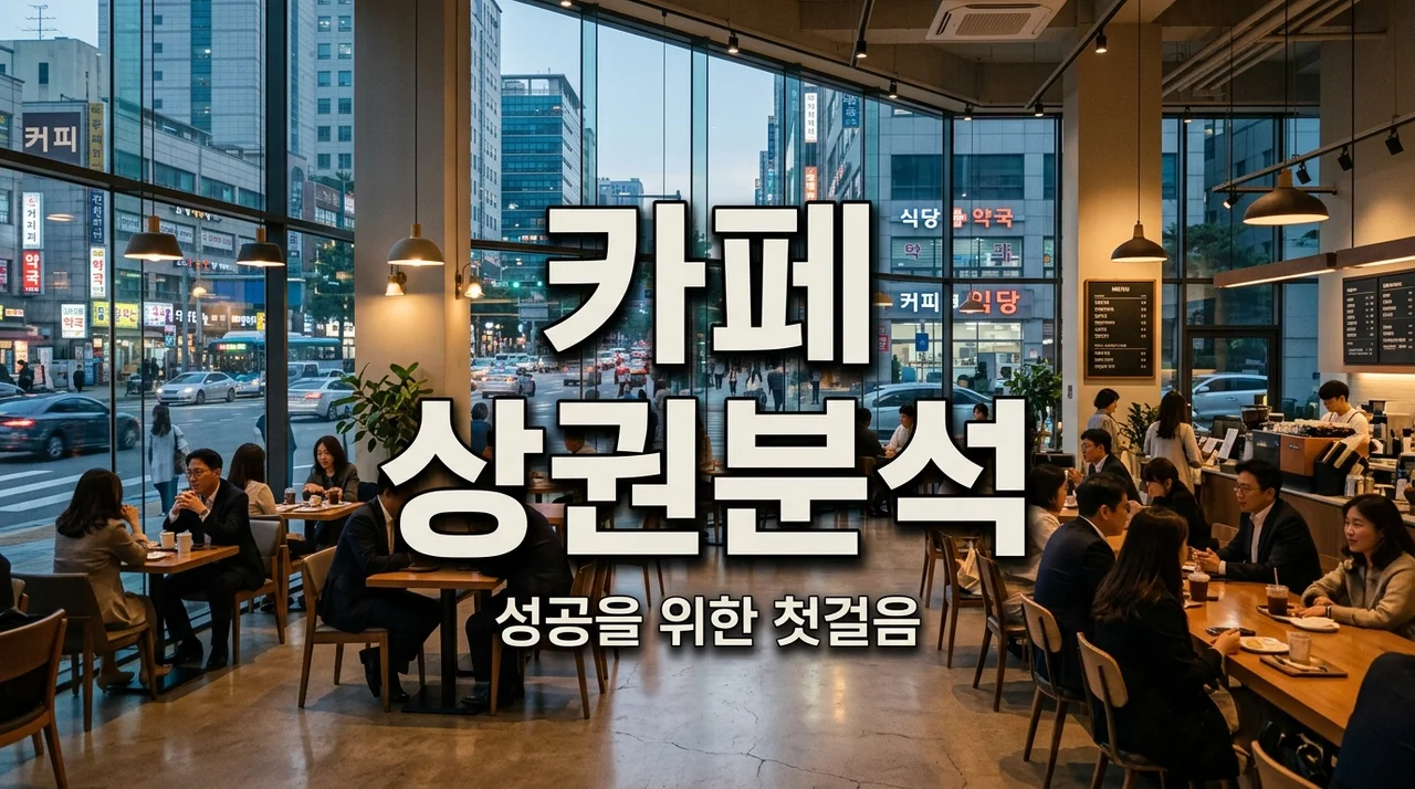카페 창업 상권분석 기초, 성공 확률 높이는 3가지 핵심 특징