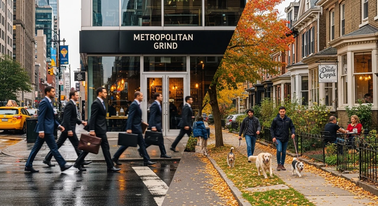 오피스 상권 vs 주거지 상권, 어디가 내 카페에 맞을까?