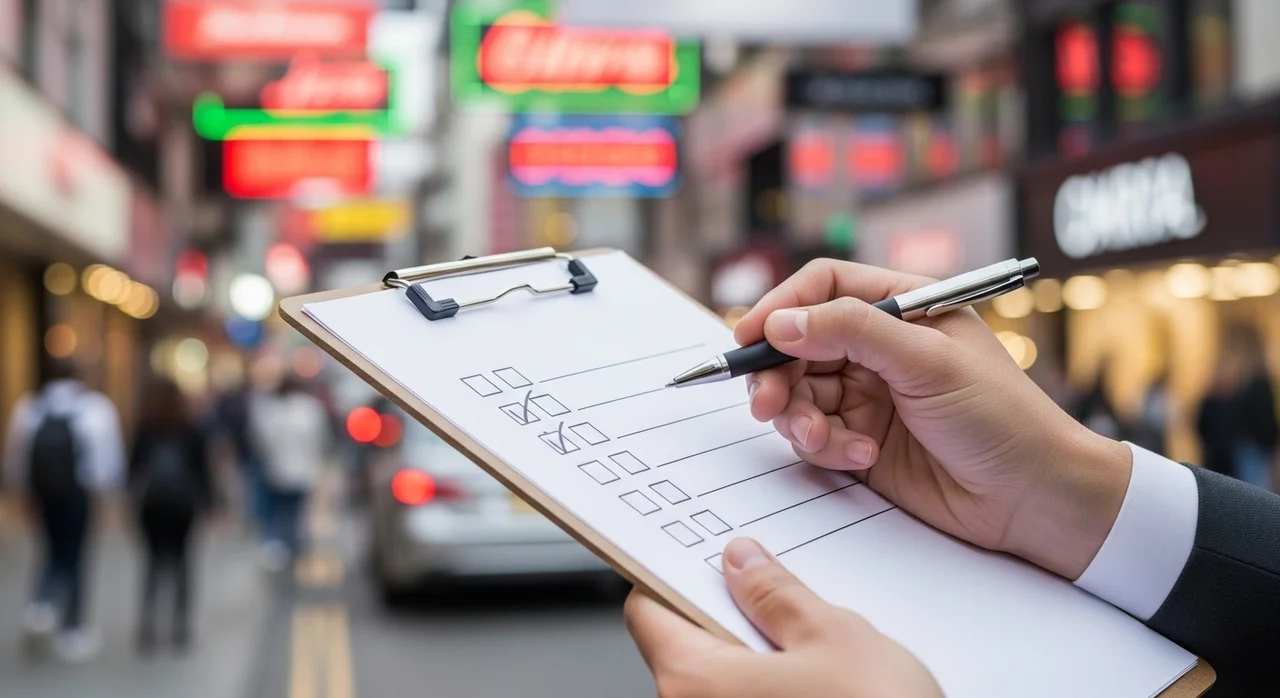 성공적인 상권분석을 위한 준비물 체크리스트