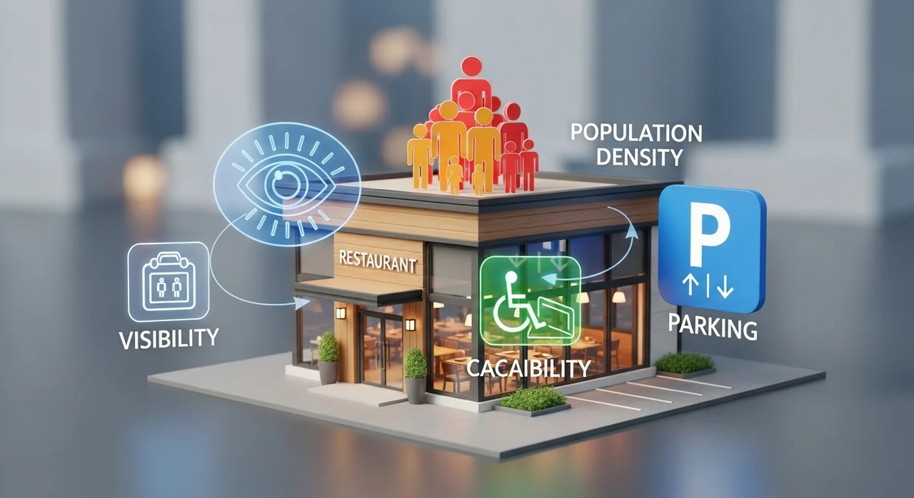 성공하는 음식점 입지의 4가지 핵심 특징