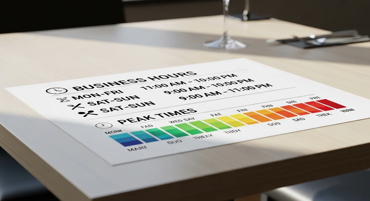 오피스상권의 뚜렷한 시간대별 소비 패턴