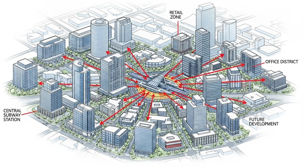 역세권 상권의 3대 핵심 특징