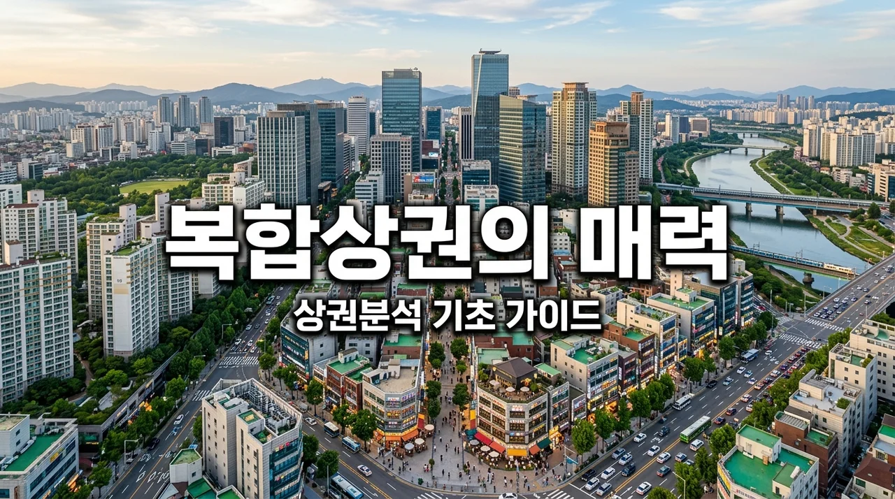 상권분석 기초 15: 복합상권은 왜 매력적일까? 성공 창업의 핵심