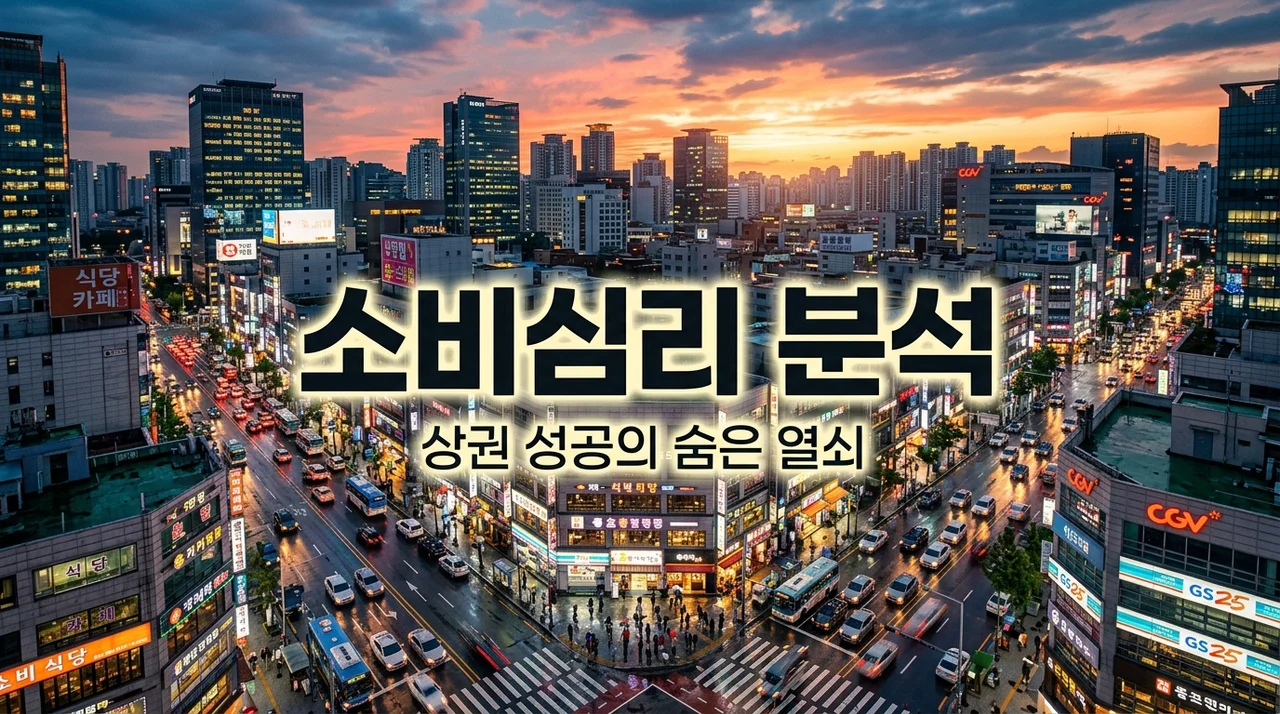 상권분석 기초 16: 소비심리를 알면 매출이 보인다! 성공 창업의 비밀