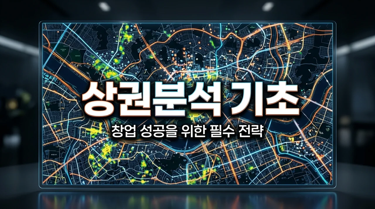 상권분석 기초 30, 창업 전 반드시 확인해야 할 핵심 정리