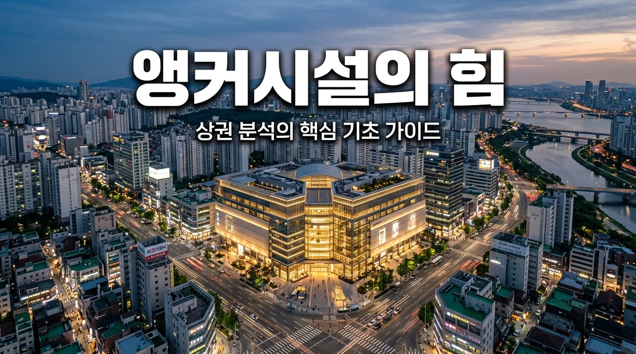 앵커시설 상권분석 기초: 대형 매장 입점이 매출에 미치는 영향 총정리