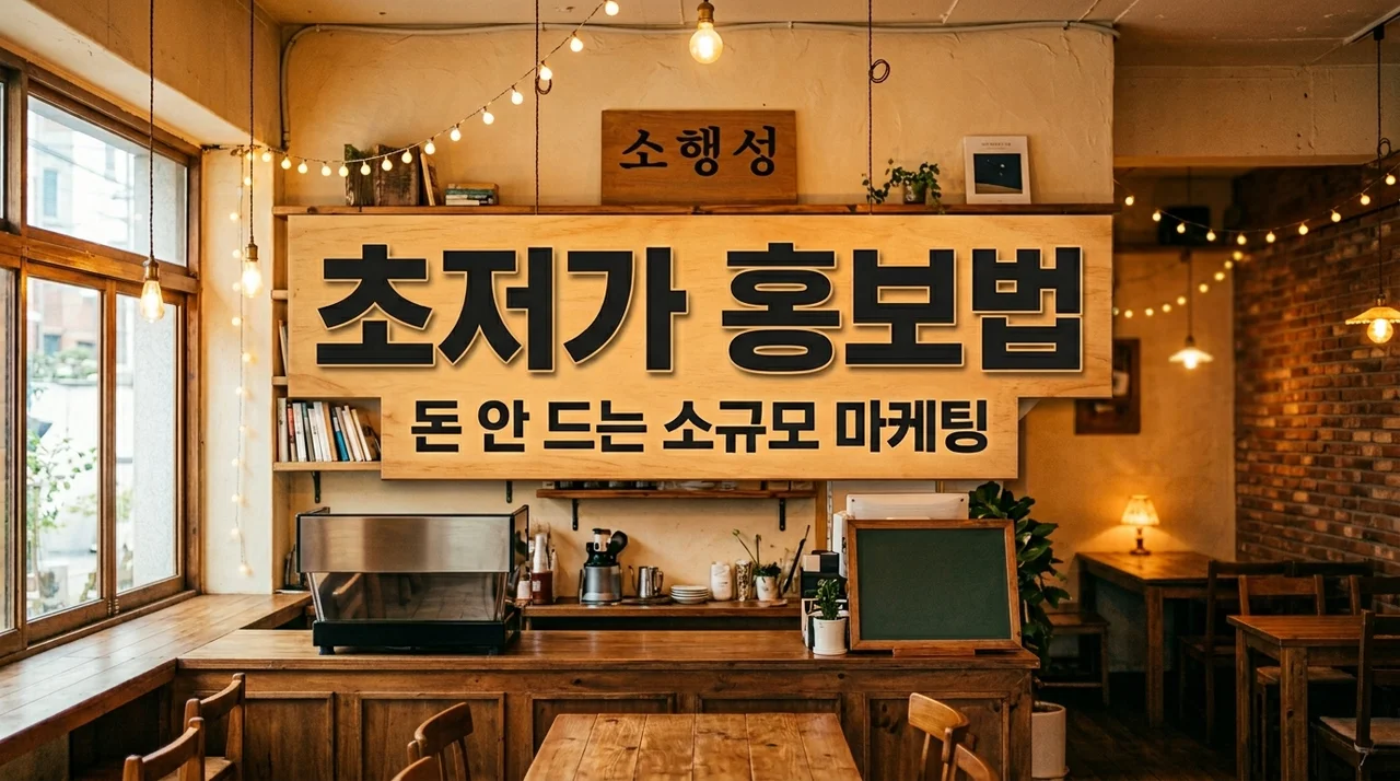 소규모 점포 마케팅 저비용 전략, 돈 안 쓰고 매출 2배 올리는 비결