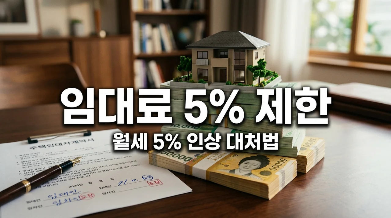 임대료 인상 한도와 갱신요구권 5% 제한 완벽 정리