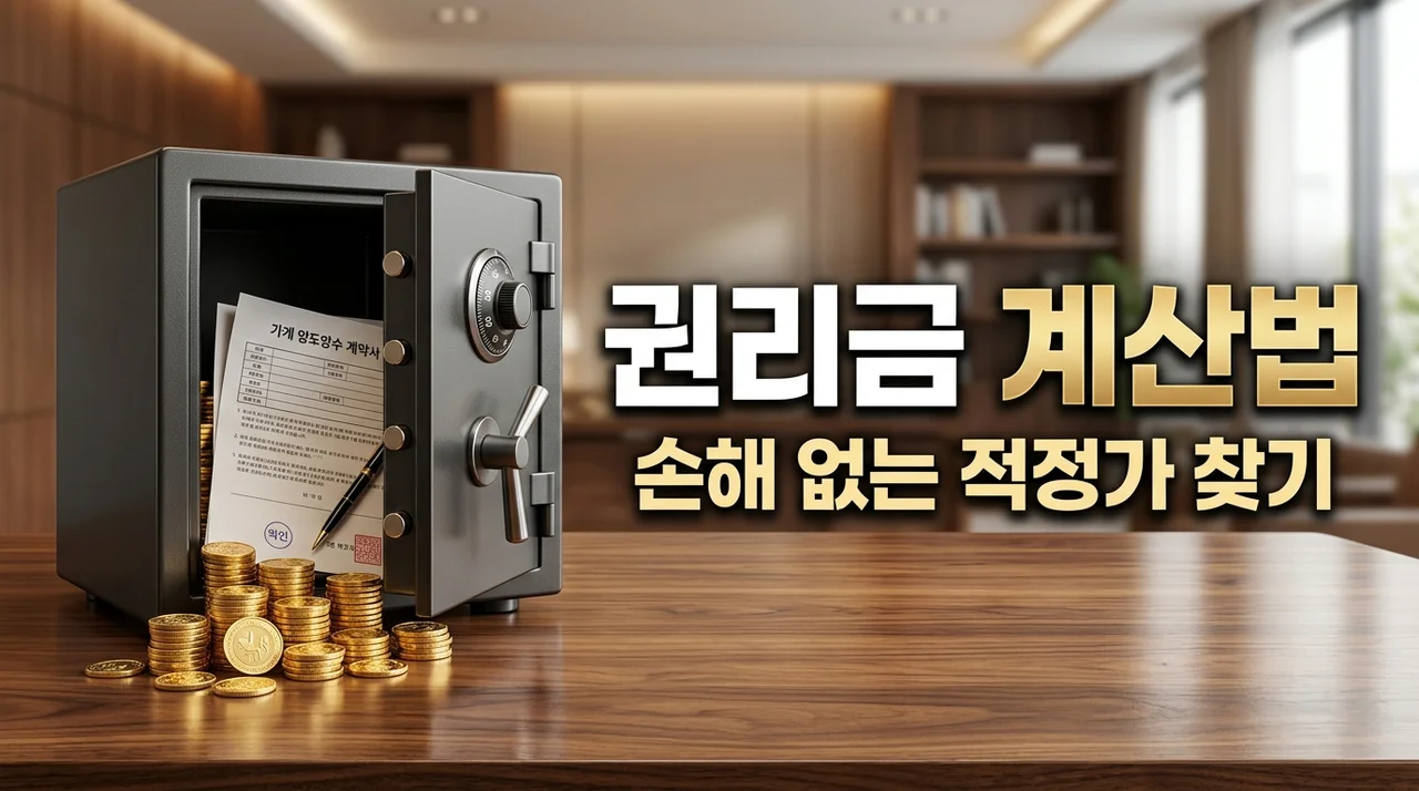 권리금 산정 방법과 적정 권리금 계산법: 상가 거래 전 필독