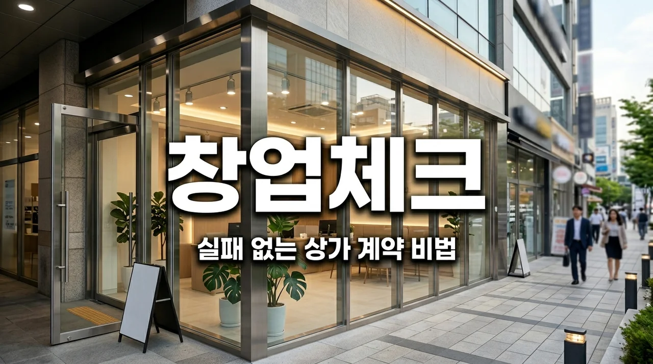 처음 점포 창업할 때 반드시 확인해야 할 체크리스트 5가지