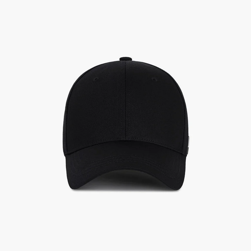 스터드 로고 오버핏 볼캡 블랙 상세 이미지 2